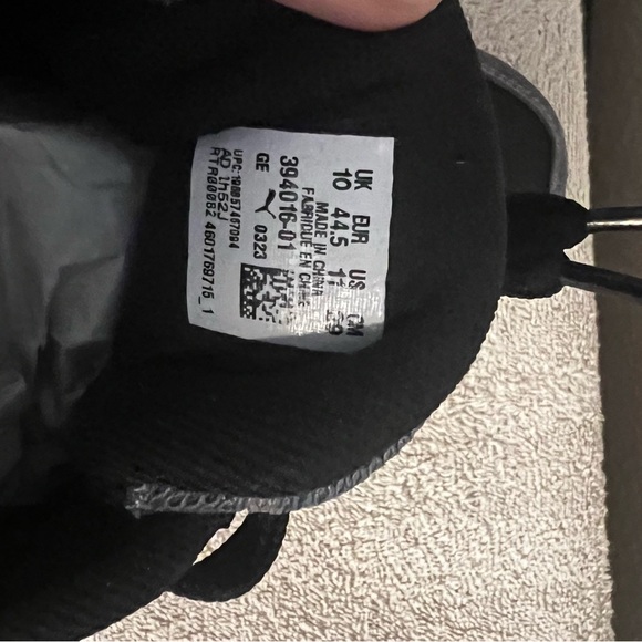 Puma Mens TRC Prevaze Brand Love Black Shoes (NWT) size 11 nib - Picture 5 of 5